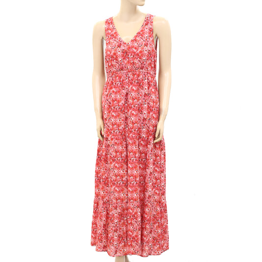 Odd Molly Anthropologie Ditsy Floral Printed Long Maxi Dress