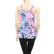 Lilly Pulitzer Floral Printed Tank Blouse Top