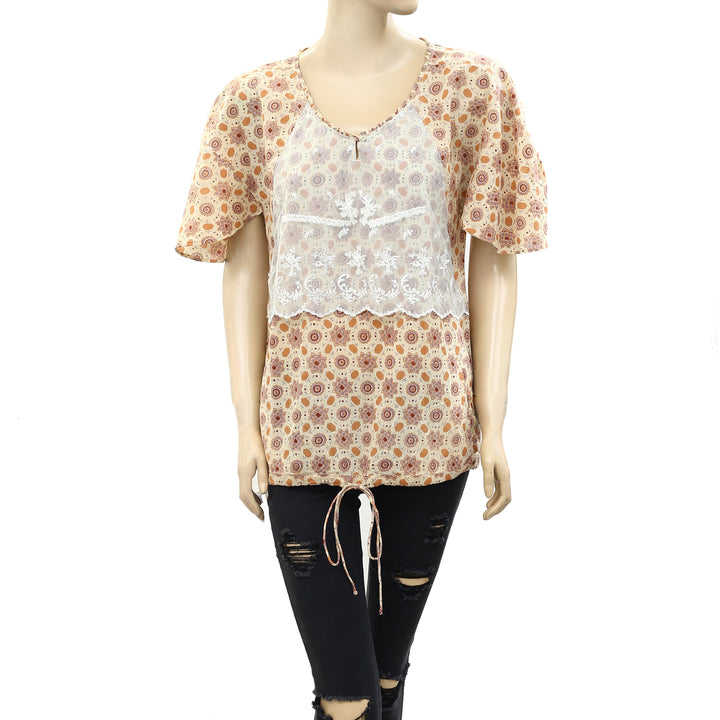 Denim & Supply Ralph Lauren Embroidered Tunic Top