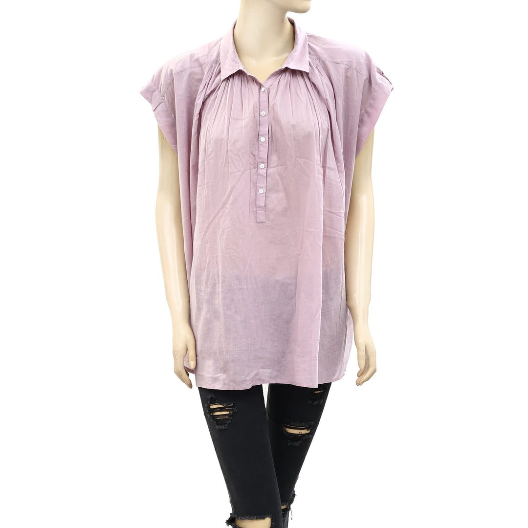 Nili Lotan Normandy Shirt Tunic Top