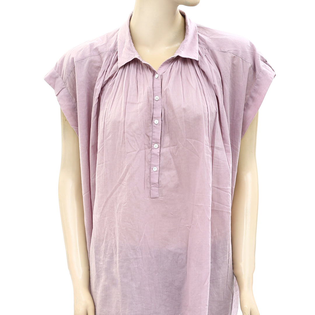 Nili Lotan Normandy Shirt Tunic Top