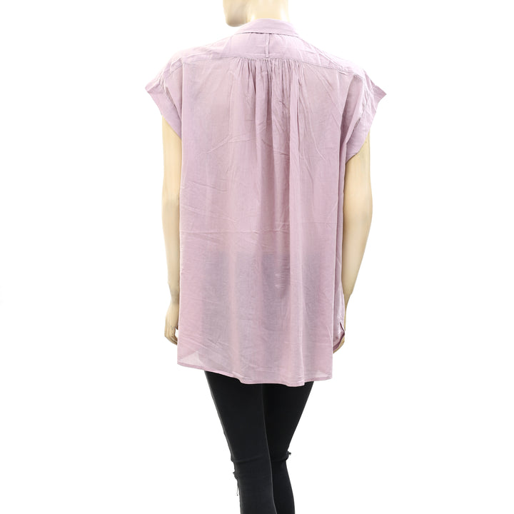 Nili Lotan Normandy Shirt Tunic Top