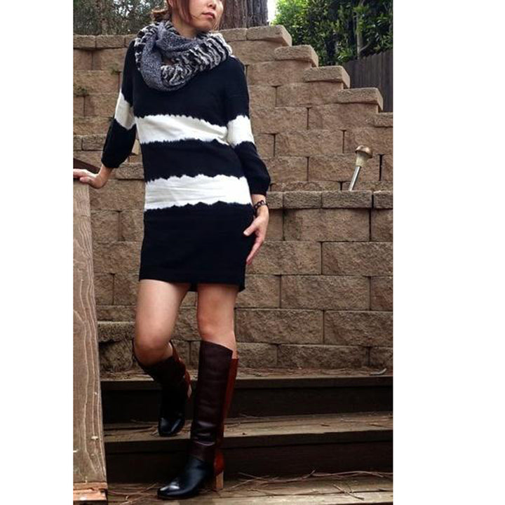 Floreat Anthropologie Inkwash Shift Tunic Dress