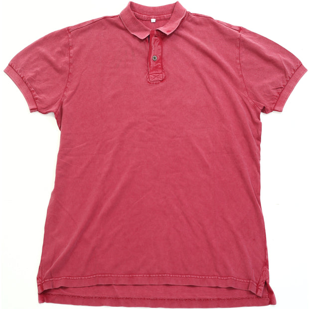 Napapijri 纯色男式 Polo 短袖棉质 T 恤 L