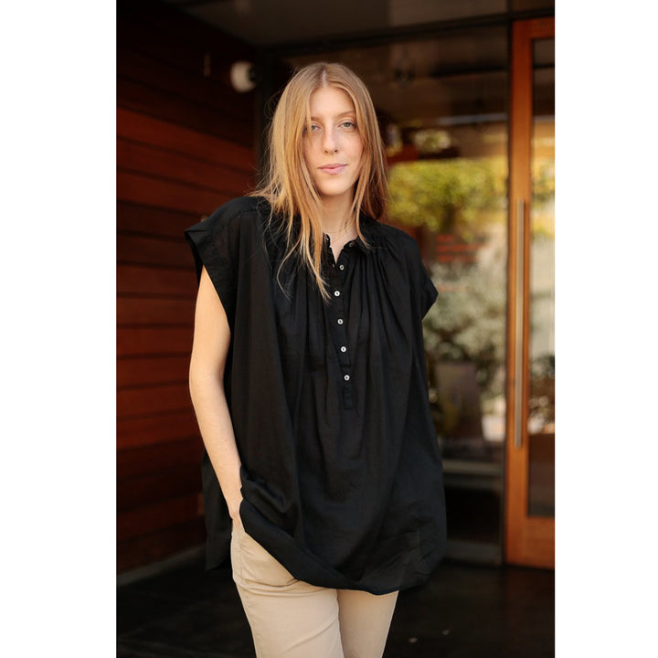 Nili Lotan Normandy Shirt Tunic Top