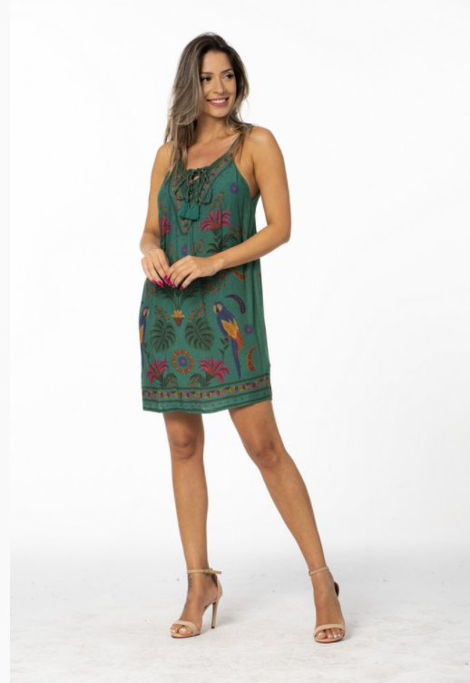 Farm Rio Anthropologie Tropical Tapestry Scarf Printed Mini Dress – White  Chocolate Couture