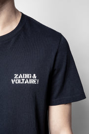 Zadig & Voltaire Men's Ted Hc Ktda T-shirt