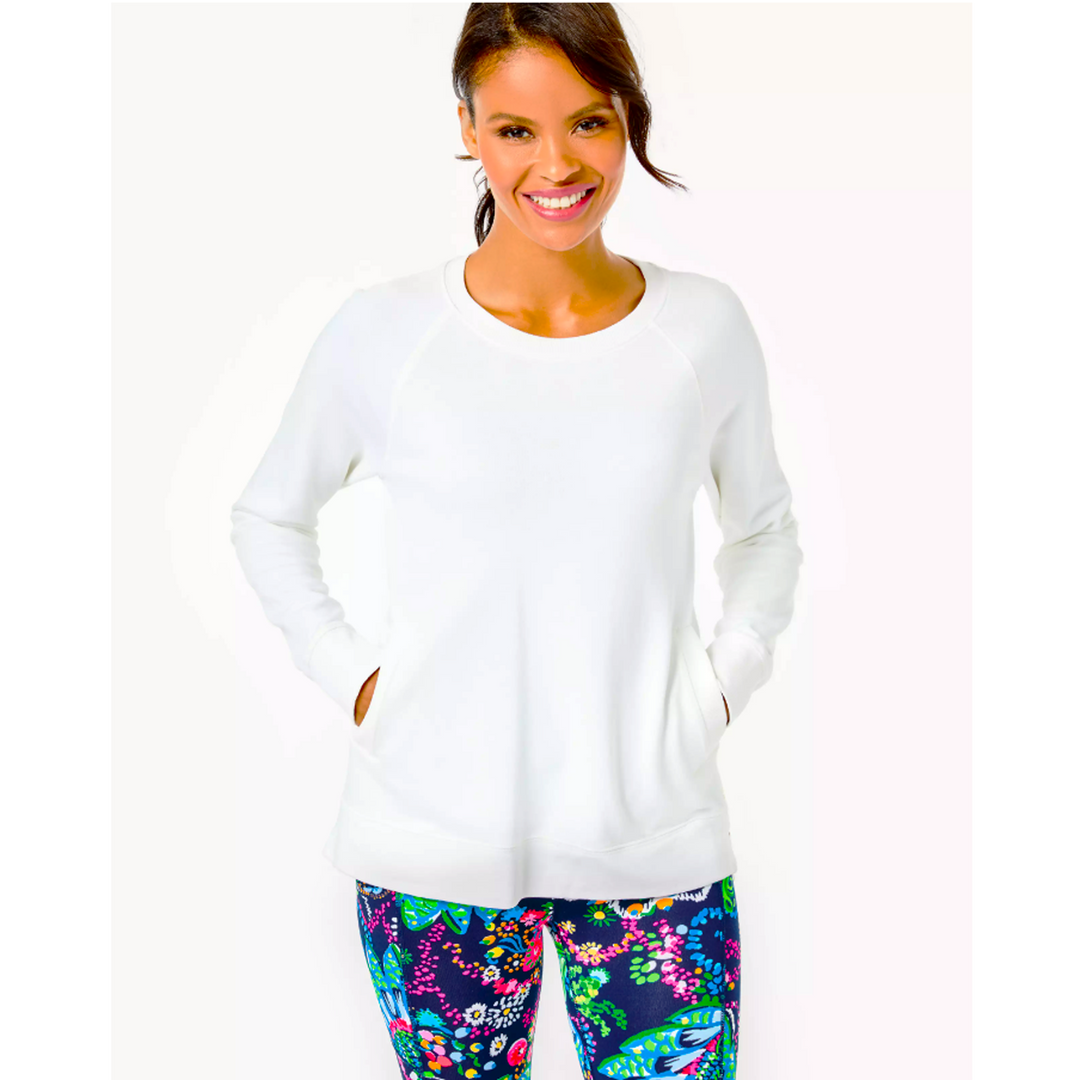 Lilly Pulitzer Luxletic Beach Comber Pullover Tunic Top