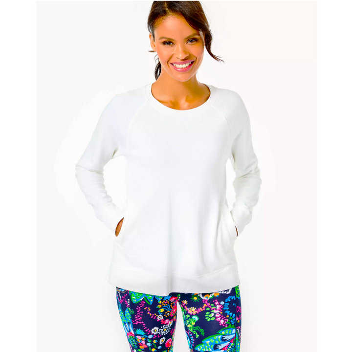 Lilly Pulitzer Luxletic Beach Comber Pullover Tunic Top