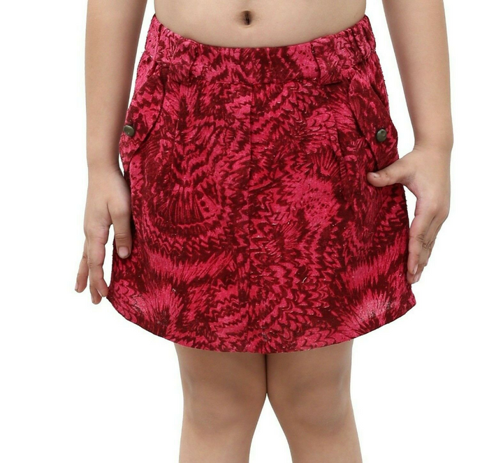 Antik Batik Kids Girl Printed Mini Skirt