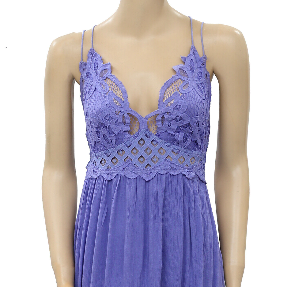 free people adella lace maxi dress Free People Junior' Adella Maxi Slip Dress