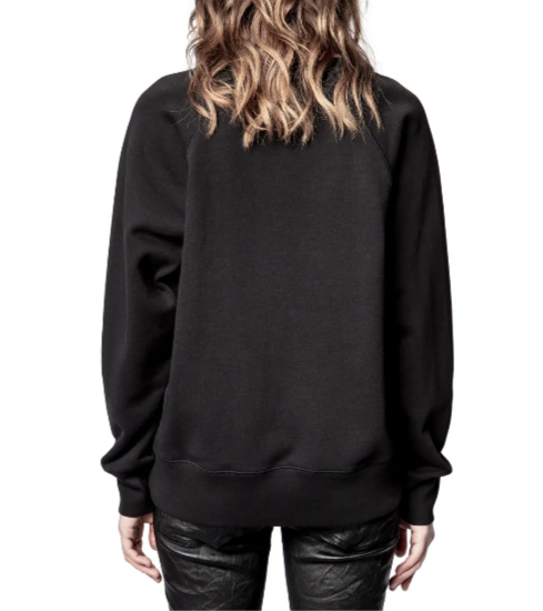 Zadig & Voltaire Upper Brode Skull Sweatshirt Pullover Top