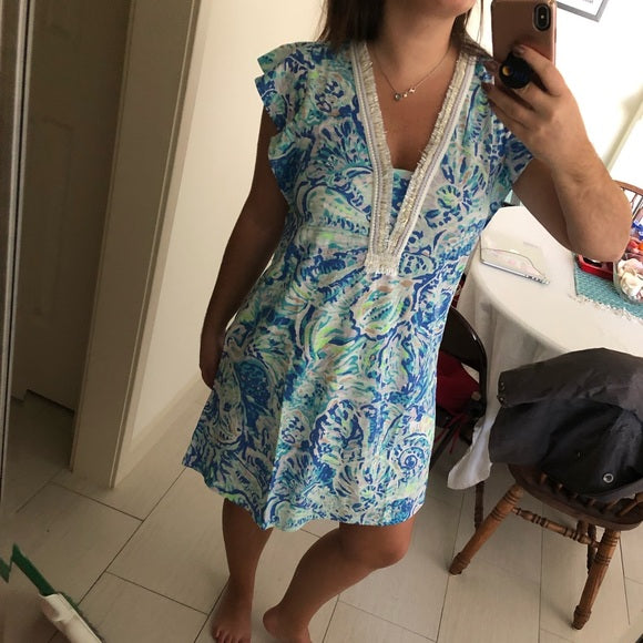 Lilly Pulitzer Zandra Shift Mini Dress