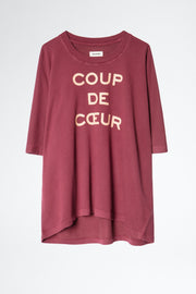 Zadig &amp; Voltaire Portland Coup de Coeur 运动衫上衣