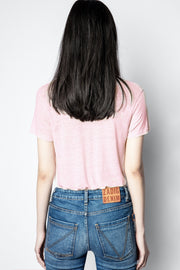 Zadig &amp; Voltaire Atal Lin 纯色 T 恤上衣