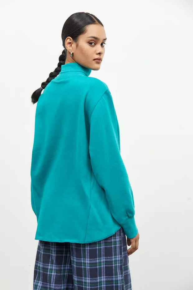 BDG Urban Outfitters Sydney Mock Sweatshirt Pullover Top