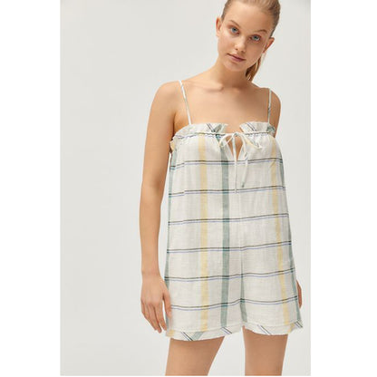 Urban Outfitters UO Lacey Shapeless Striped Playsuit Romper