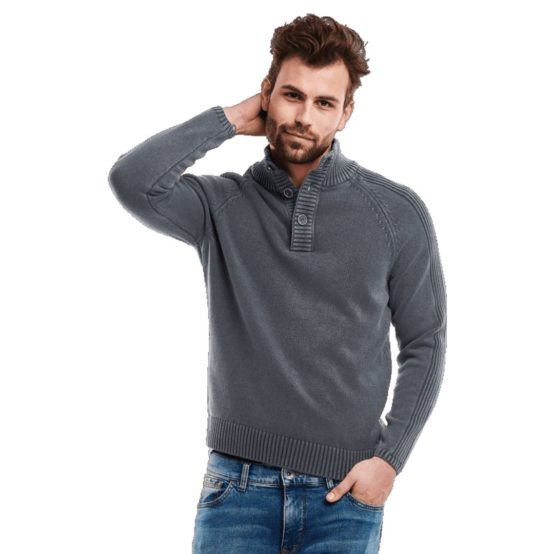Engbers Men's Troyer-Pullover Top – White Chocolate Couture