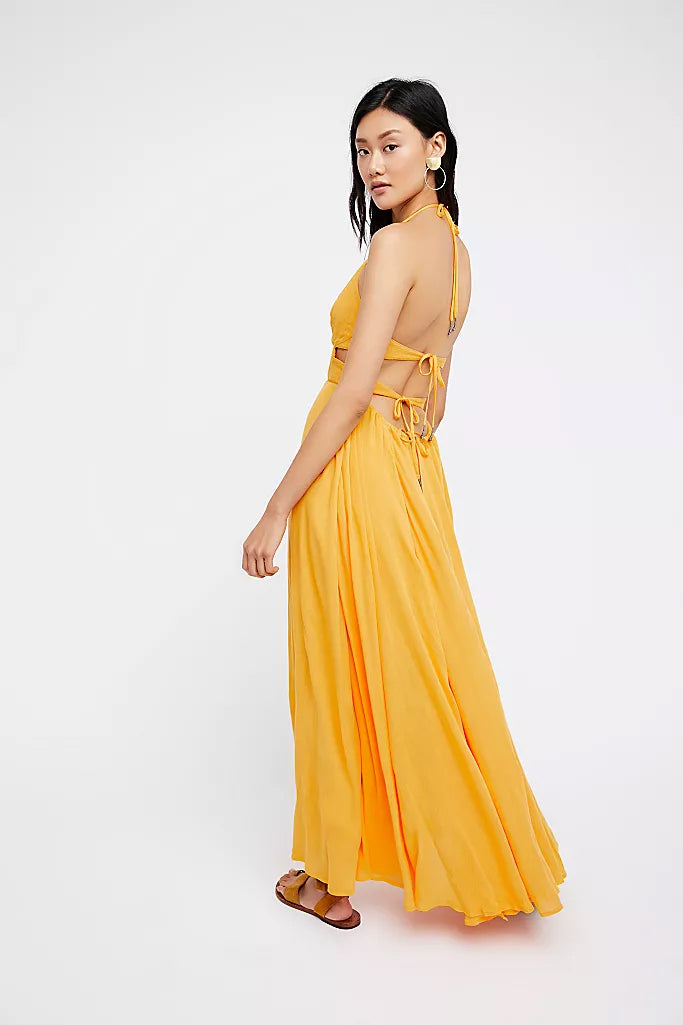 Free People Lille 超长连衣裙 S