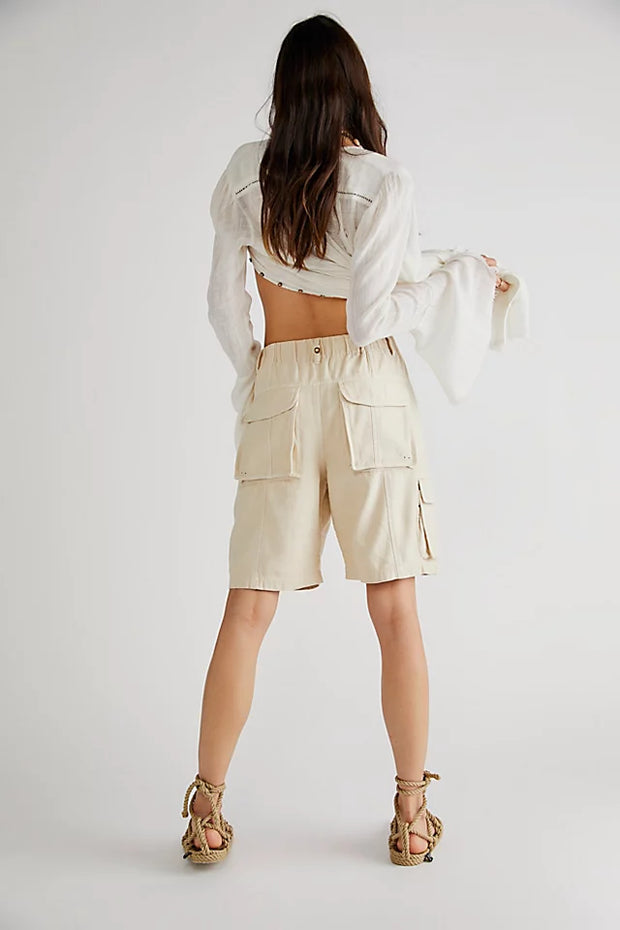 Free People Caymen Cargo Shorts