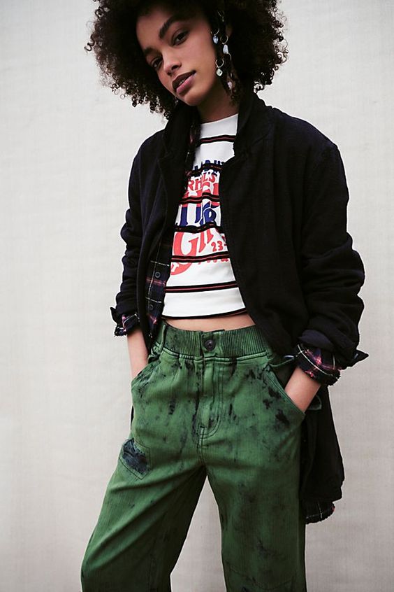 Free People Freddie Distressed Pants