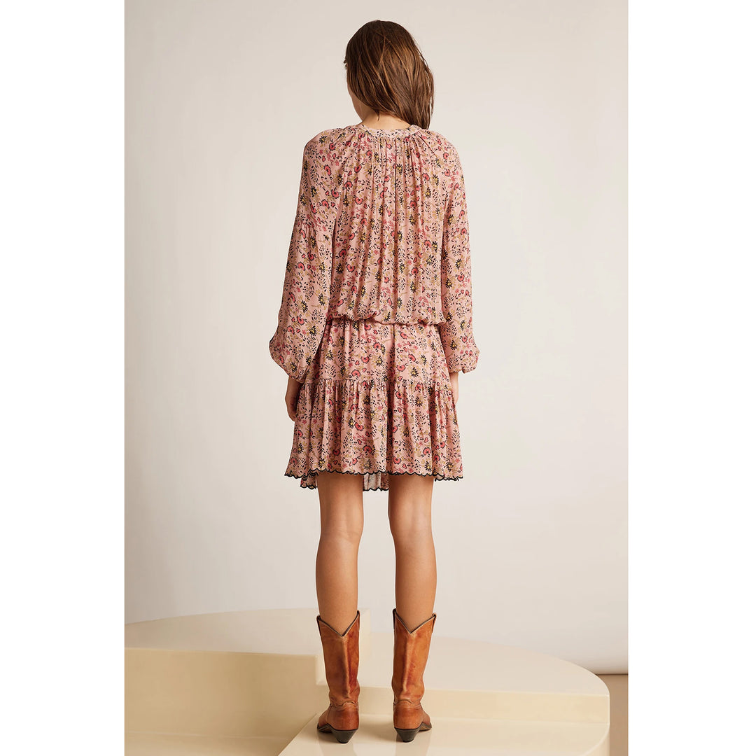 Velvet By Graham Spencer Anthropologie Aubrey Floral Tunic Dress