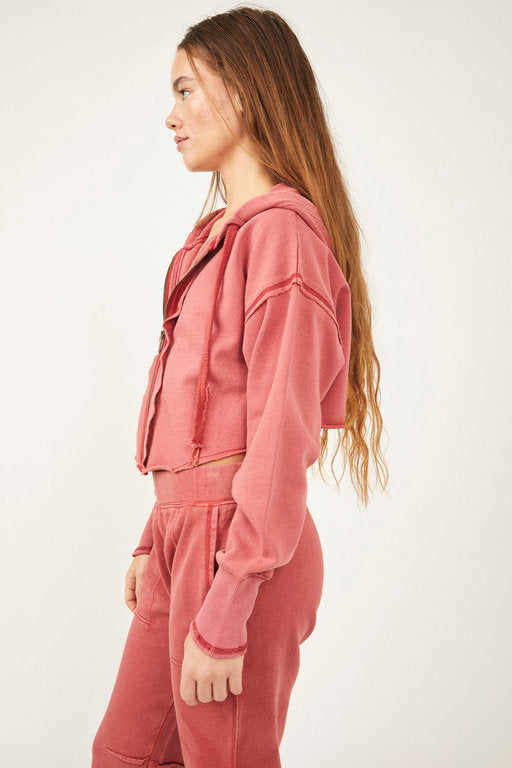 Free People Fp Movement Body Language Hoodie Jacket Top