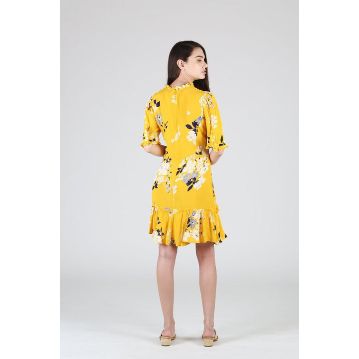Sea New York Pia Floral Printed Mini Dress