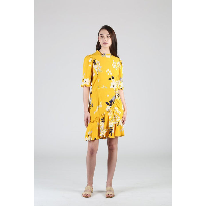 Sea New York Pia Floral Printed Mini Dress