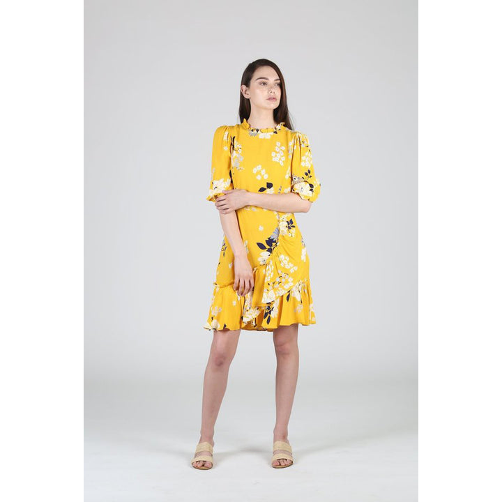 Sea New York Pia Floral Printed Mini Dress