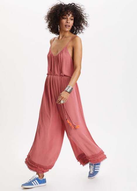 Odd Molly Anthropologie Footloose Jumpsuit Dress