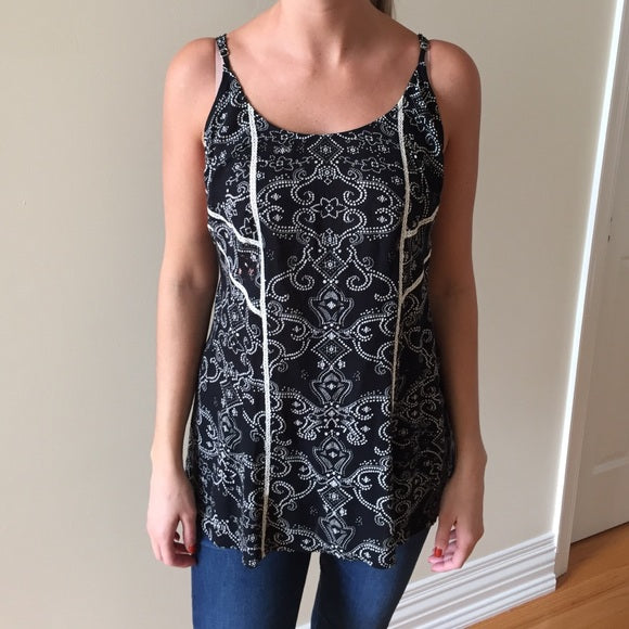 Staring At Stars Urban Outfitters Printed Cami Tunic Top