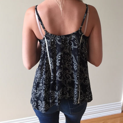 Staring At Stars Urban Outfitters Printed Cami Tunic Top