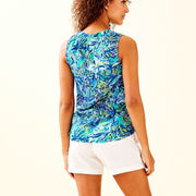 Lilly Pulitzer Essie Printed Tank Blouse Top