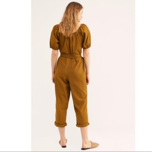 Free People Nalani Off-The-Shoulder Jumpsuit