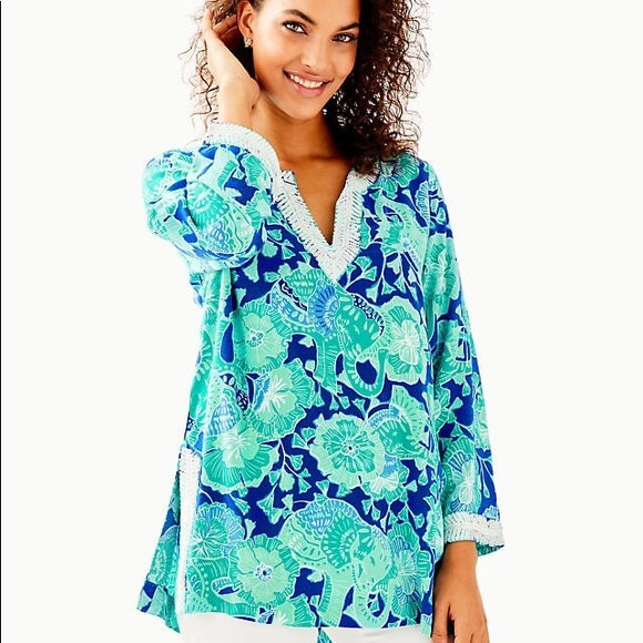 Lilly Pulitzer Renato Sequin Tunic Top