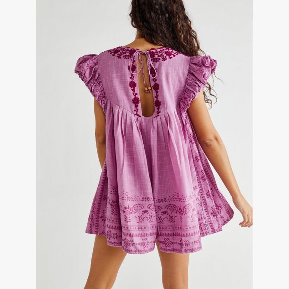 Free People Cutie Pie Romper Dress S