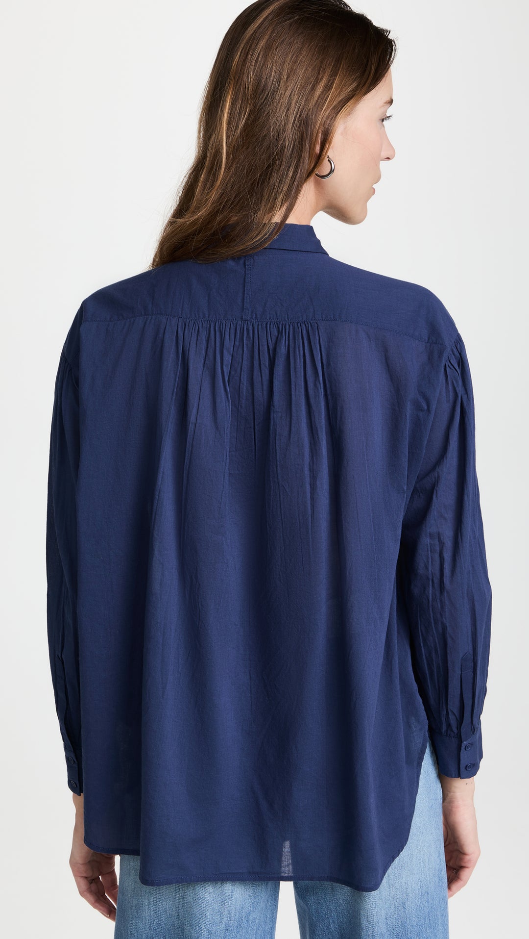 Nili Lotan Miles Shirt Tunic Top