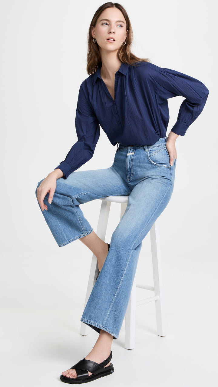 Nili Lotan Miles Shirt Tunic Top