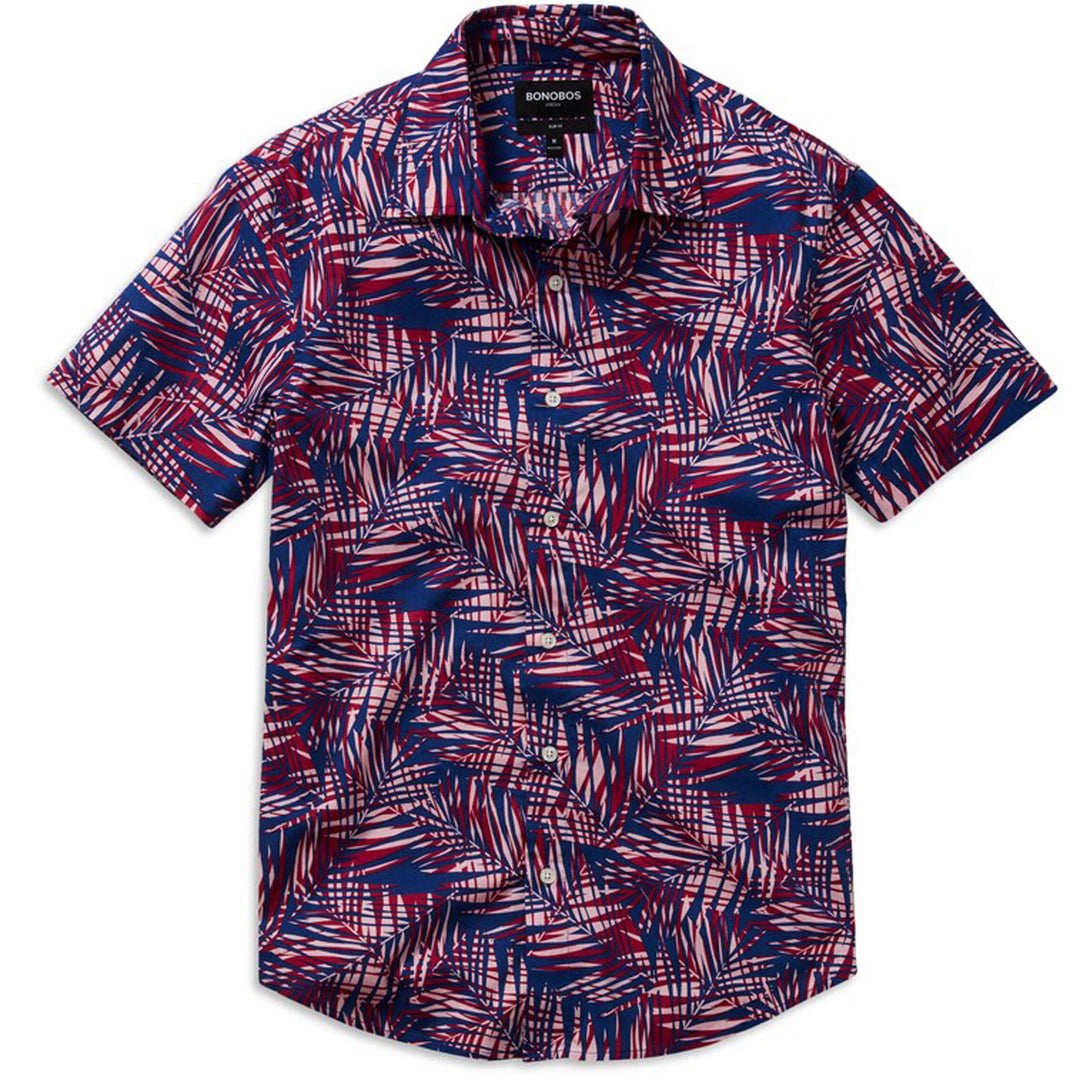 Bonobos Riviera Palm Print Button-down Shirt