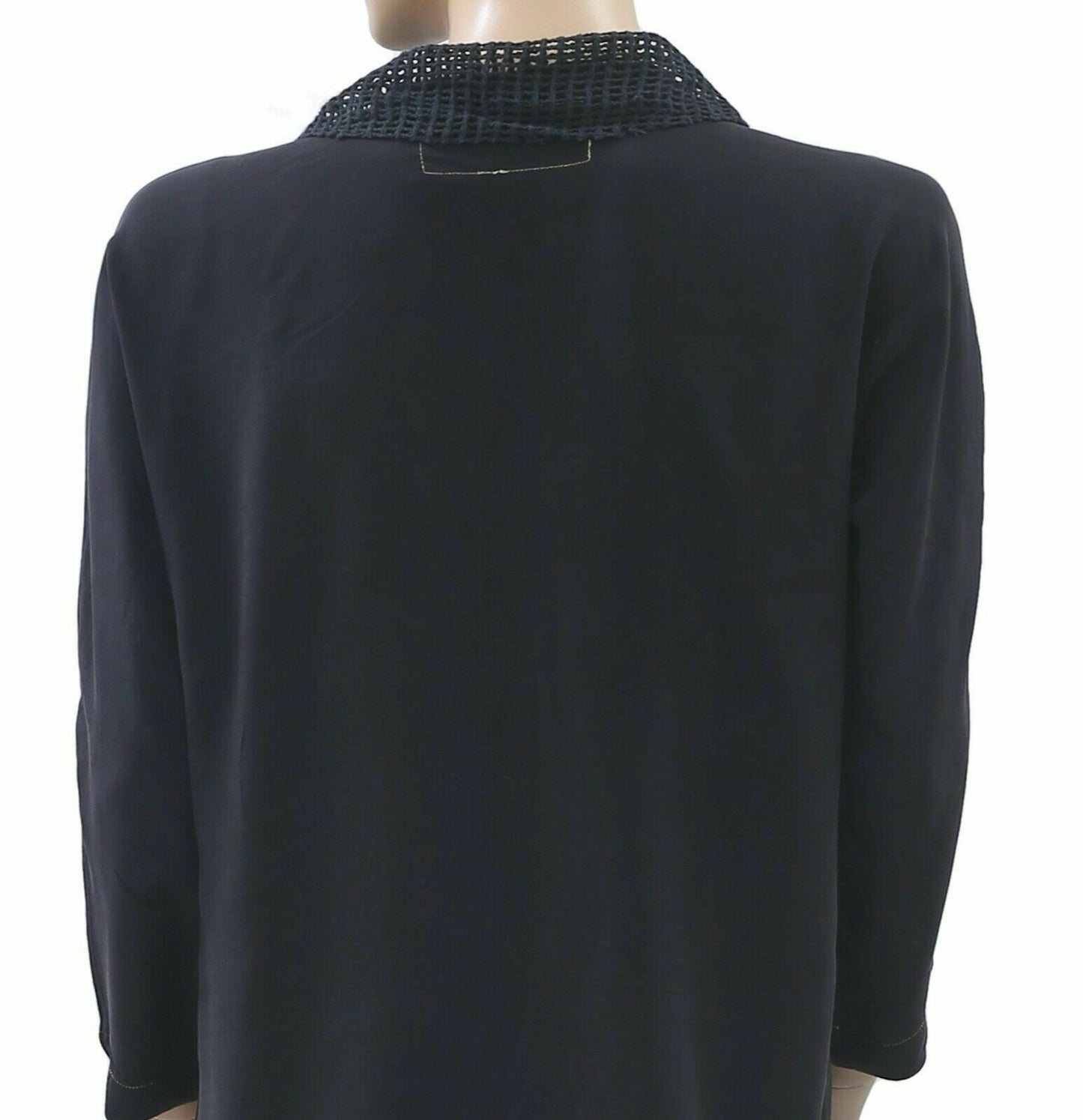 Day Birger Et Mikkelsen Crochet Black Shirt Top M