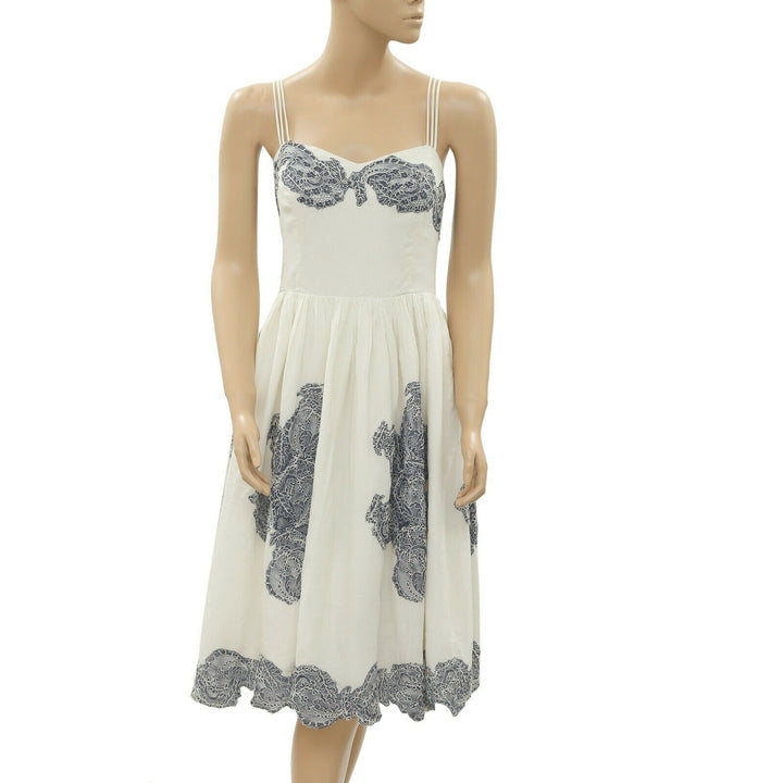 Monsoon Lace Embroidered Slip Dress