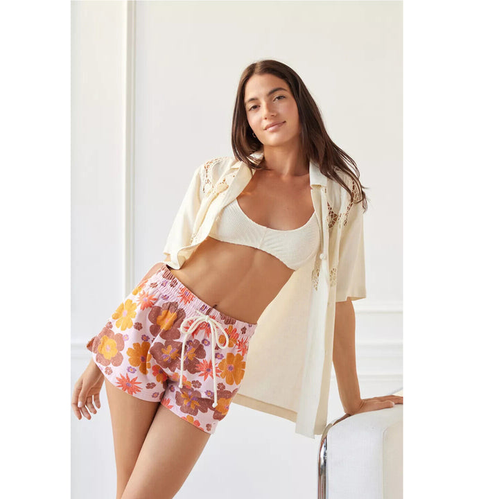 Out From Under Urban Outfitters Ellie Mid-Rise Sweatshort