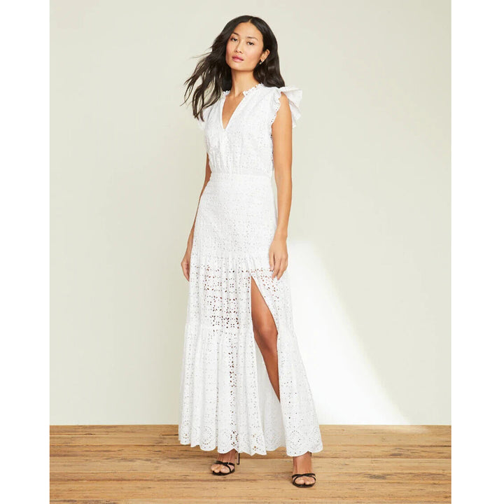 Veronica Beard Satori Eyelet Maxi Dress