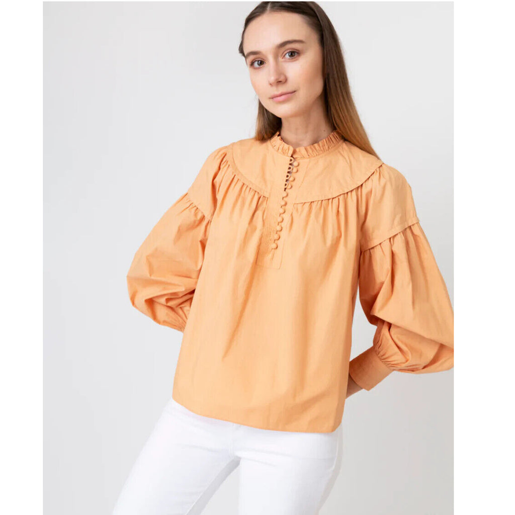 Ulla Johnson Marika Long Sleeves Blouse Top