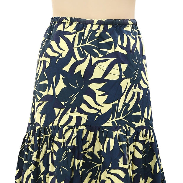 Ba&sh Wendy Printed Midi Skirt