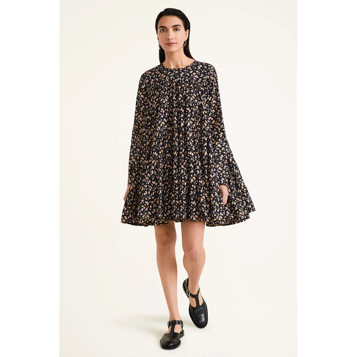 Merlette Soliman Floral Printed Mini Dress