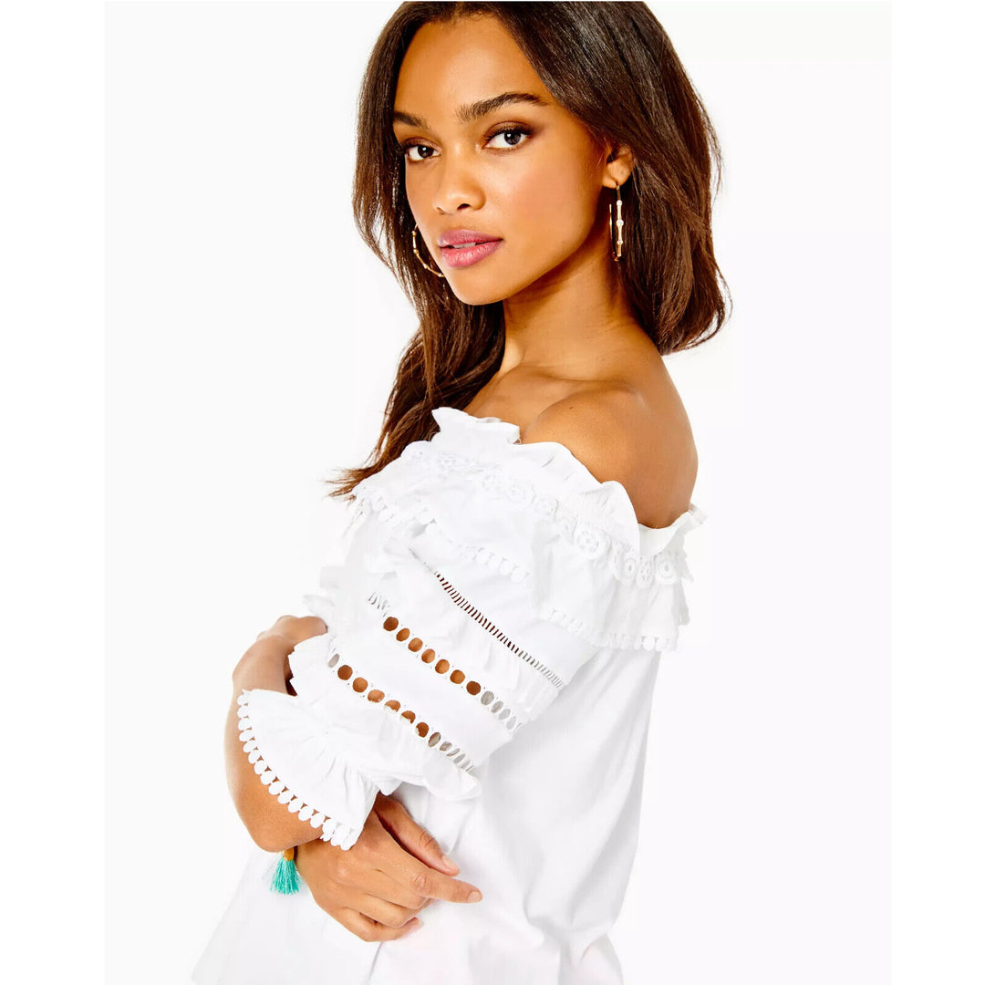 Lilly Pulitzer Women's Brentwood Off the Shoulder Top