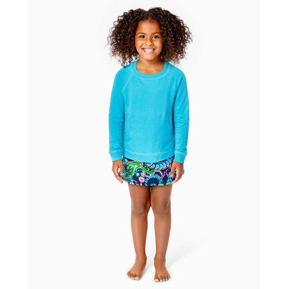 Lilly Pulitzer Girls Luxletic Mini Beach Comber Sweatshirt