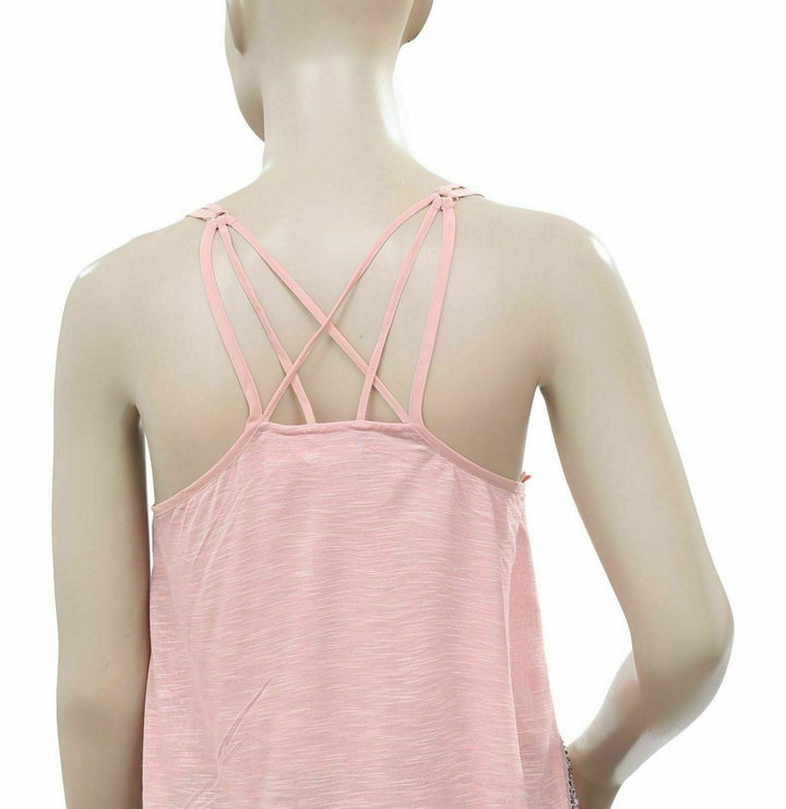 Kimchi Blue Urban Outfitters Embellished Criss Cross Cami Top M